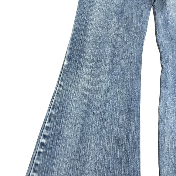 Wet Seal Denim Jeans Flared Size 9 - 30" Waist - Picture 6 of 6